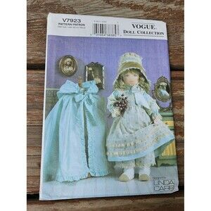 Vogue Craft Pattern #V7923 18" Vogue Doll Collection Doll Clothes Uncut - 2004